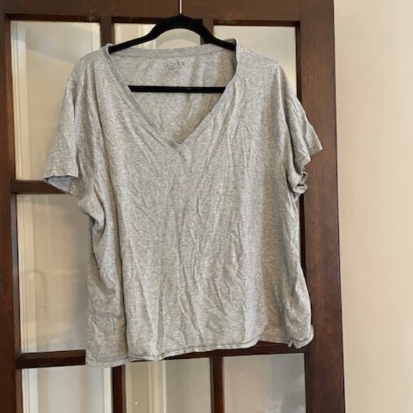 Bundle of J.Crew Vintage Jersey V-Neck T-Shirts in Navy and Gray, Size XXL - Picture 9 of 9